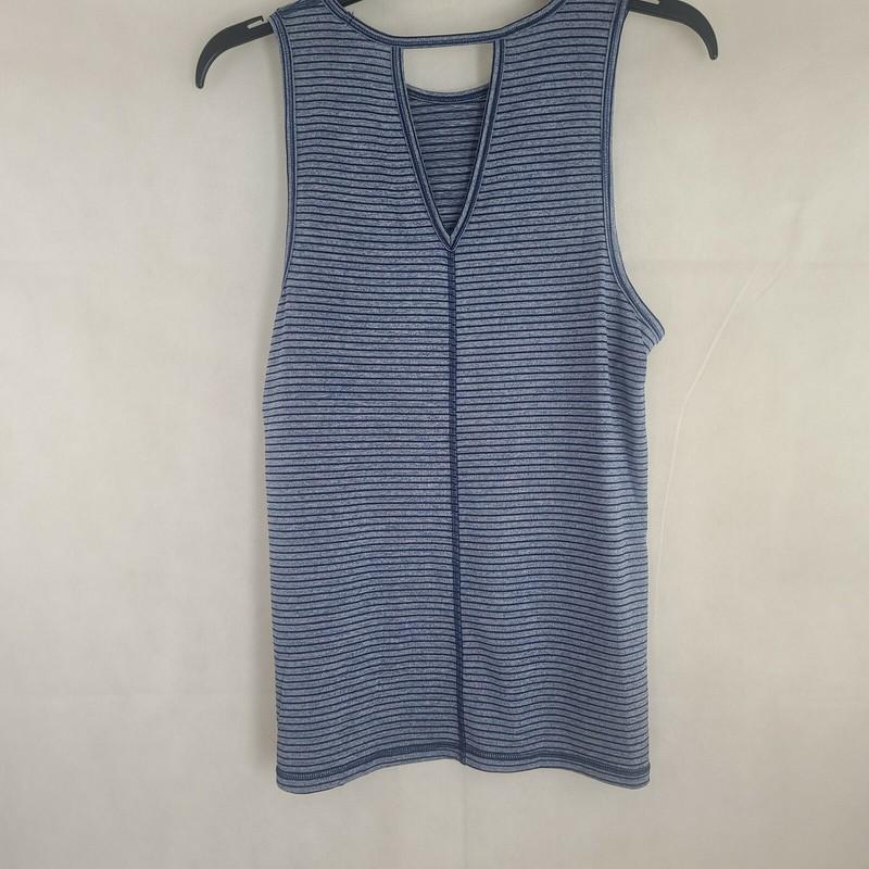 Ideology Womens Striped Fitness Tank Top Activewear WS-367
