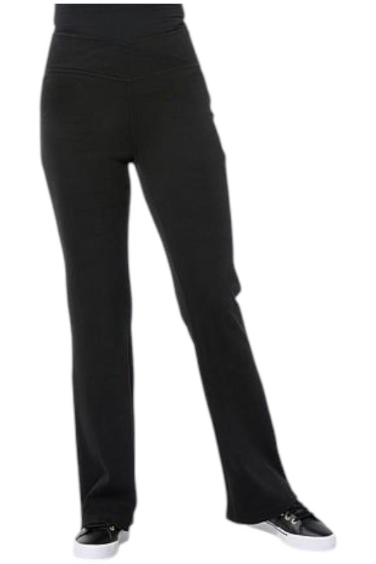 IMAN Global Chic Women's Bootcut Trouser Jean Black