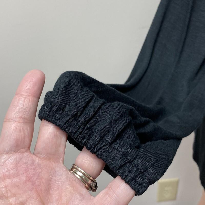 Inc Womens Black Long Sleeve Keyhole Handkerchief Evening Top Size S