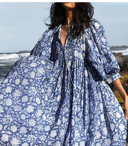 inspired by the success of Daughters floating dress saving money