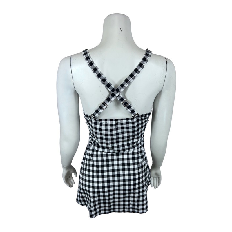 Isaac Mizrahi Women's Bridge Hampton Convertible Back Tankini Swimsuit 12 Size