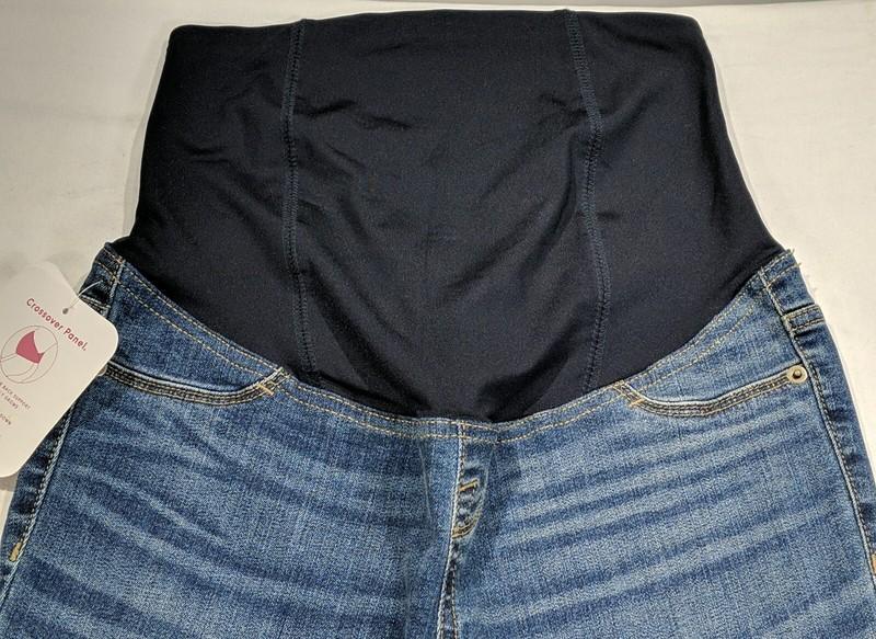 ISABEL Women's MATURNITY Jeans Sz 2/26R (32") Skinny/Bootcut Over Belly Fit NWT