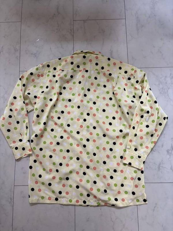 Issey Miyake Dot Pattern Top MultiColor Made In Japan Fashionable