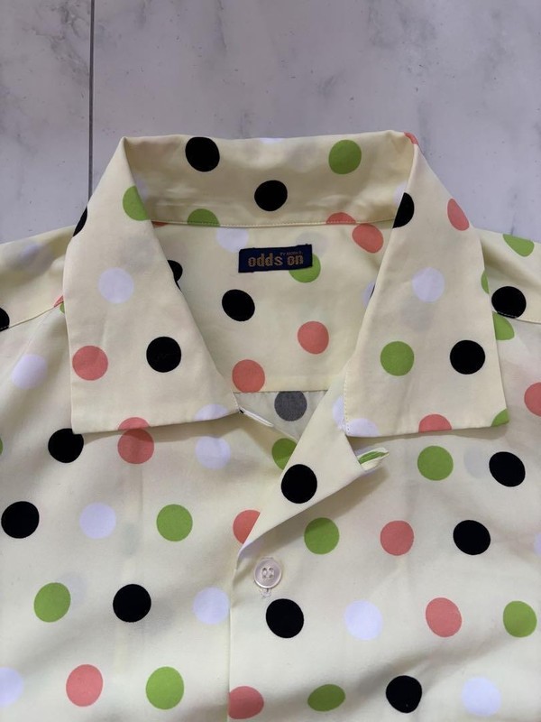 Issey Miyake Dot Pattern Top MultiColor Made In Japan Fashionable
