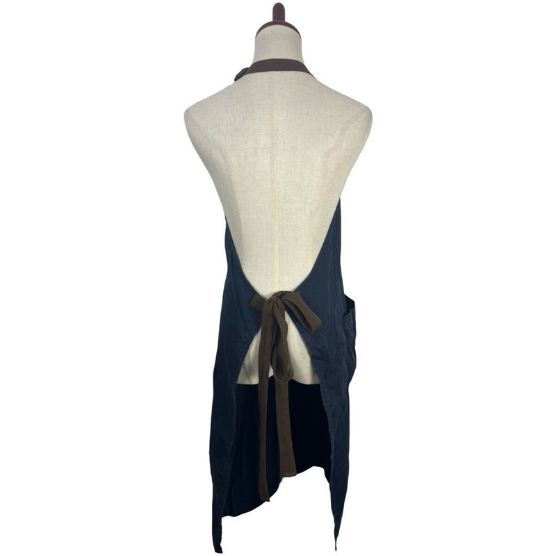 Issey Miyake Navy Apron Unisex Workwear Japanese Japan