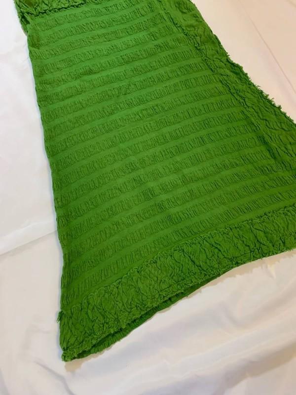 Issey Miyake Pleats Please Green Skirt Used Japan
