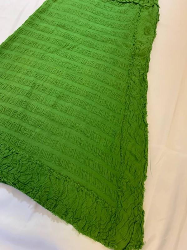 Issey Miyake Pleats Please Green Skirt Used Japan