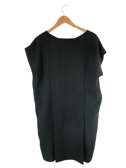 Issey Miyake Sleeveless Knee Dress Black Size 3 Japan