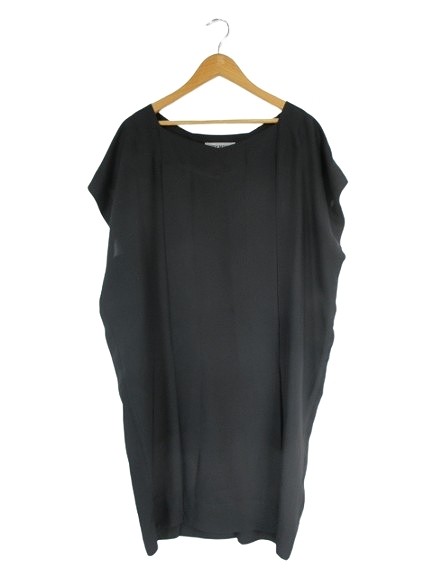 Issey Miyake Sleeveless Knee Dress Black Size 3 Japan