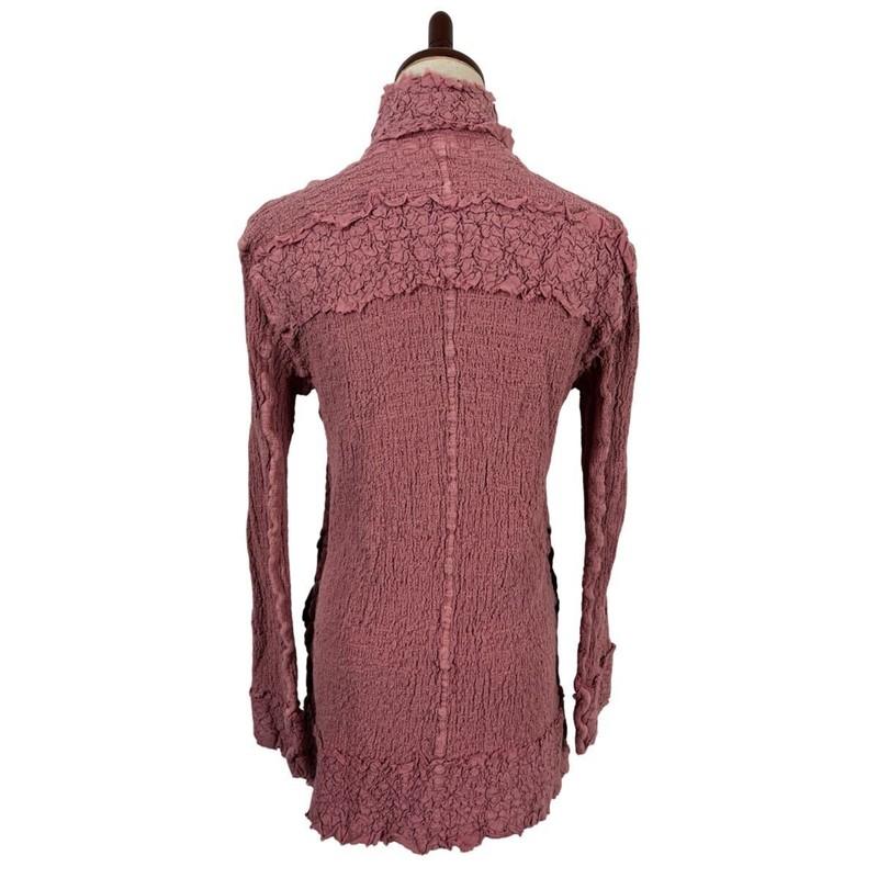 Issey Miyake Women's Pleated Smocking Jacket Used Japan