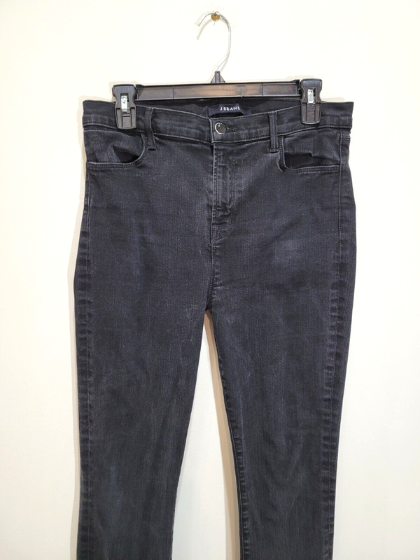 J BRAND "#231 MARIA HIGH-RISE CROP SKINNY" Stretch Jeans In "VANITY" Size 31