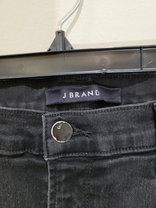 J BRAND "#231 MARIA HIGH-RISE CROP SKINNY" Stretch Jeans In "VANITY" Size 31