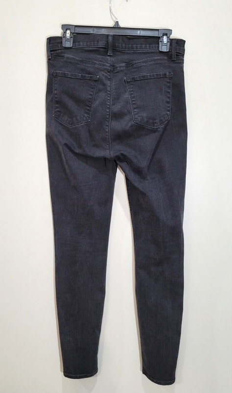 J BRAND "#231 MARIA HIGH-RISE CROP SKINNY" Stretch Jeans In "VANITY" Size 31