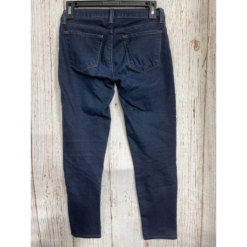 J Brand Skinny Jeans Women Size 25 Dark Wash Blue Denim Mid Rise Cotton Blend