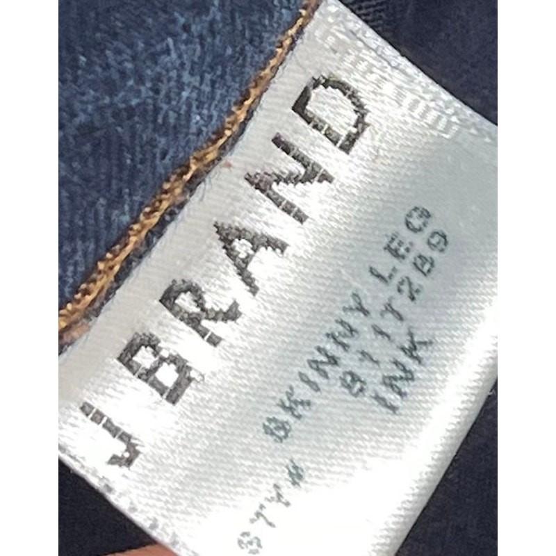 J Brand Skinny Jeans Women Size 25 Dark Wash Blue Denim Mid Rise Cotton Blend