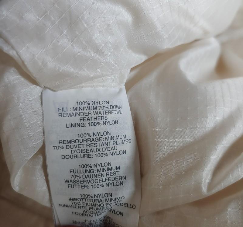 J.Crew B3903 Lightweight Puffer Down Fill Cream Jacket Coat - Women's Size XXS