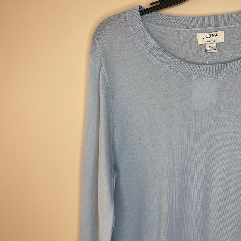 J.CREW Factory Plus 2x - Heather Quartz Pink Cotton Teddie Sweater