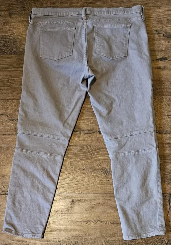 J Crew Stretch Women's Tan Moto Jeans Size 32 Style B7416 (36x26)