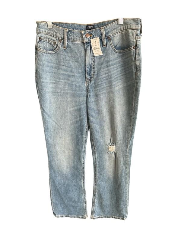 J.Crew Women's High Rise Flare Crop Jean Size 29 AY252 #7