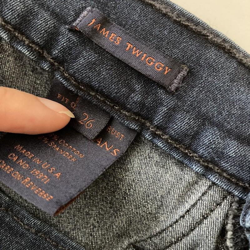 James Jeans Women's Jeans Size 26 James Twiggy Skinny McEnvoy Black Blue