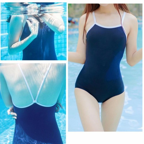 Japanese School Girl JK Swimwear Sexy Swimsuit Cosplay Costume Sukumizu