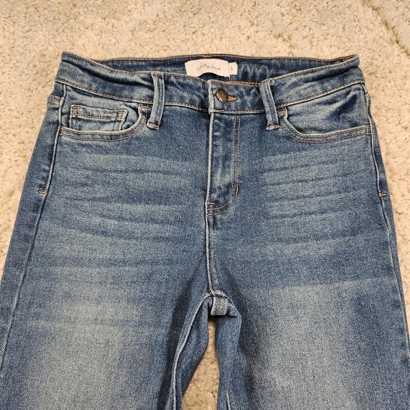 Jelly Jeans Womens Jeans Bootcut Stretch Whiskered Cowgirl Y2K Size 5 27x32