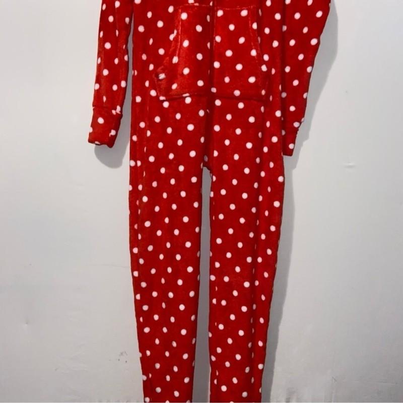 Jenni Casual Size M Polka Dot Outfit Womens Santa Reindeer Sexy Pajama