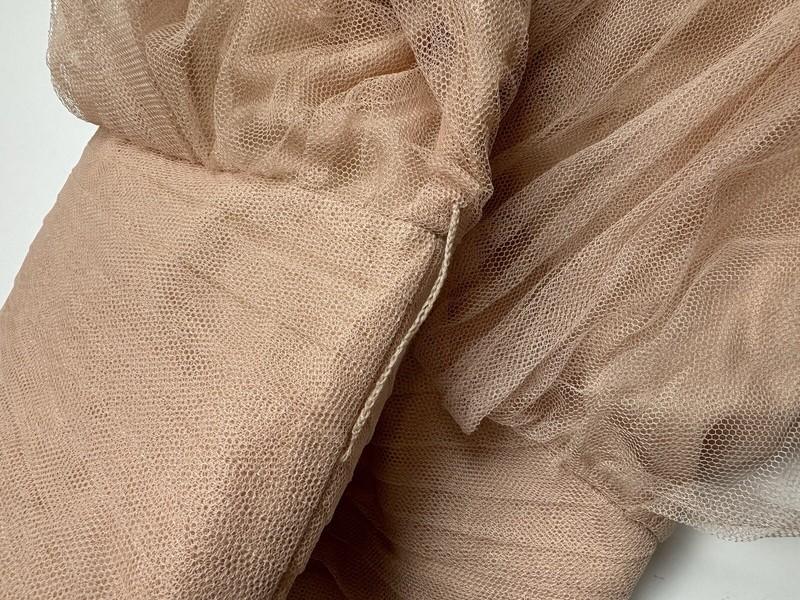 Jenny Yoo Tulle Dress Women’s 12 Blush Pink Strapless Nude Bridesmaid