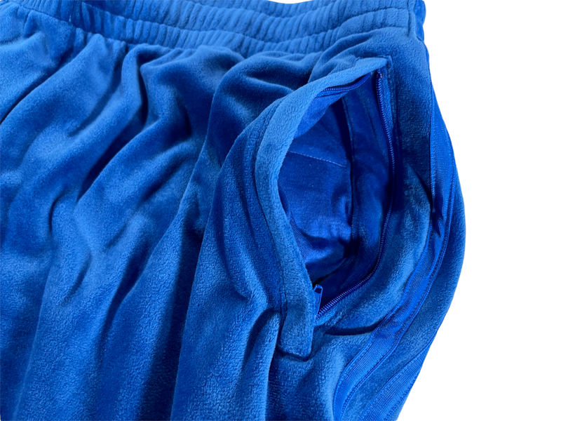 Jeremy Scott X Adidas Originals JS Skirt W Velour Blue H53362 Sz Small