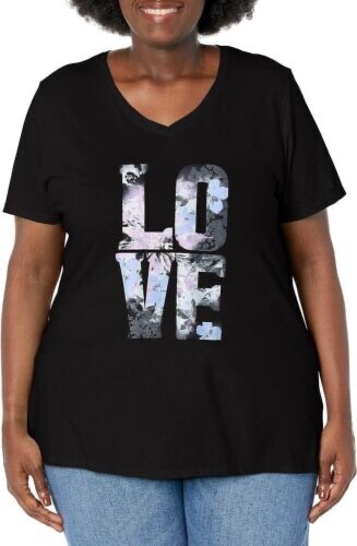 JMS Big Love Short Sleeve Graphic Tee Gtj181 Y05546