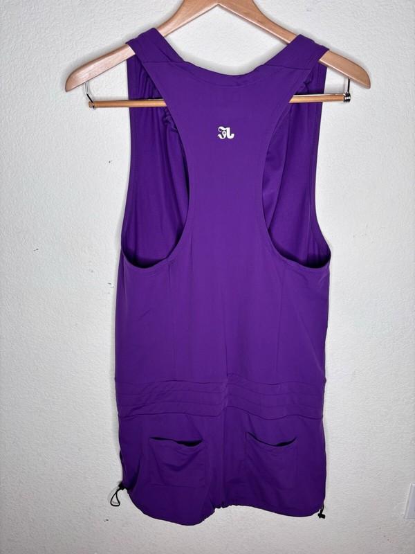 Jo + Jax Purple Sleeveless Shorts Romper Size SA Small Adult