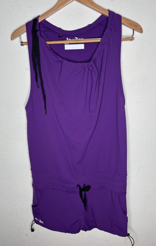 Jo + Jax Purple Sleeveless Shorts Romper Size SA Small Adult