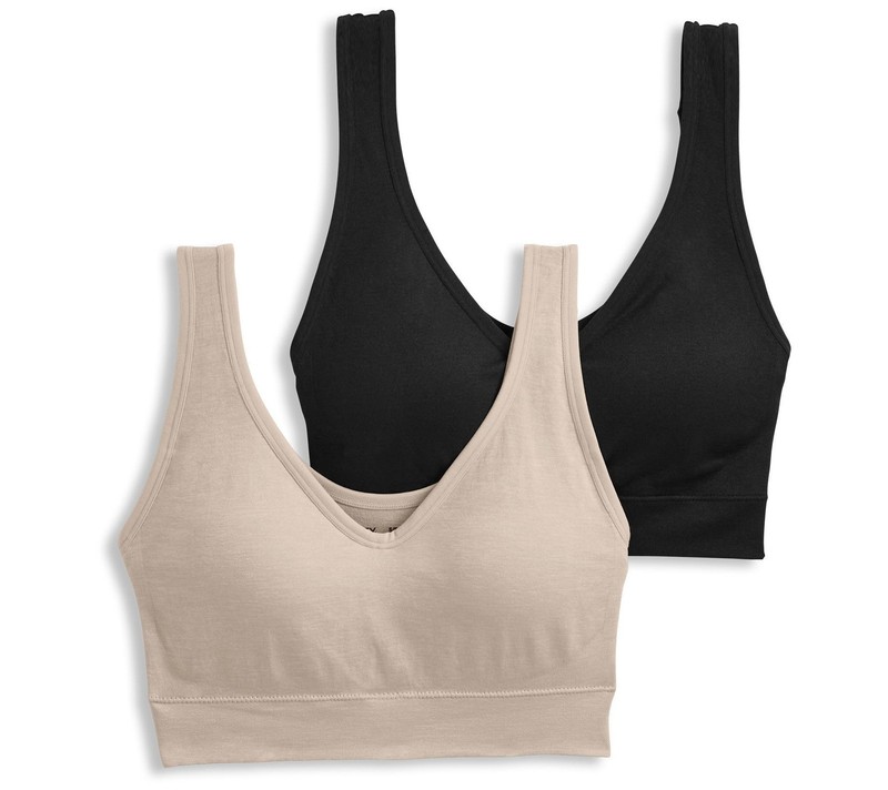 Jockey Seamfree Back Smoothing Bra ONLY Black X-Large A596550