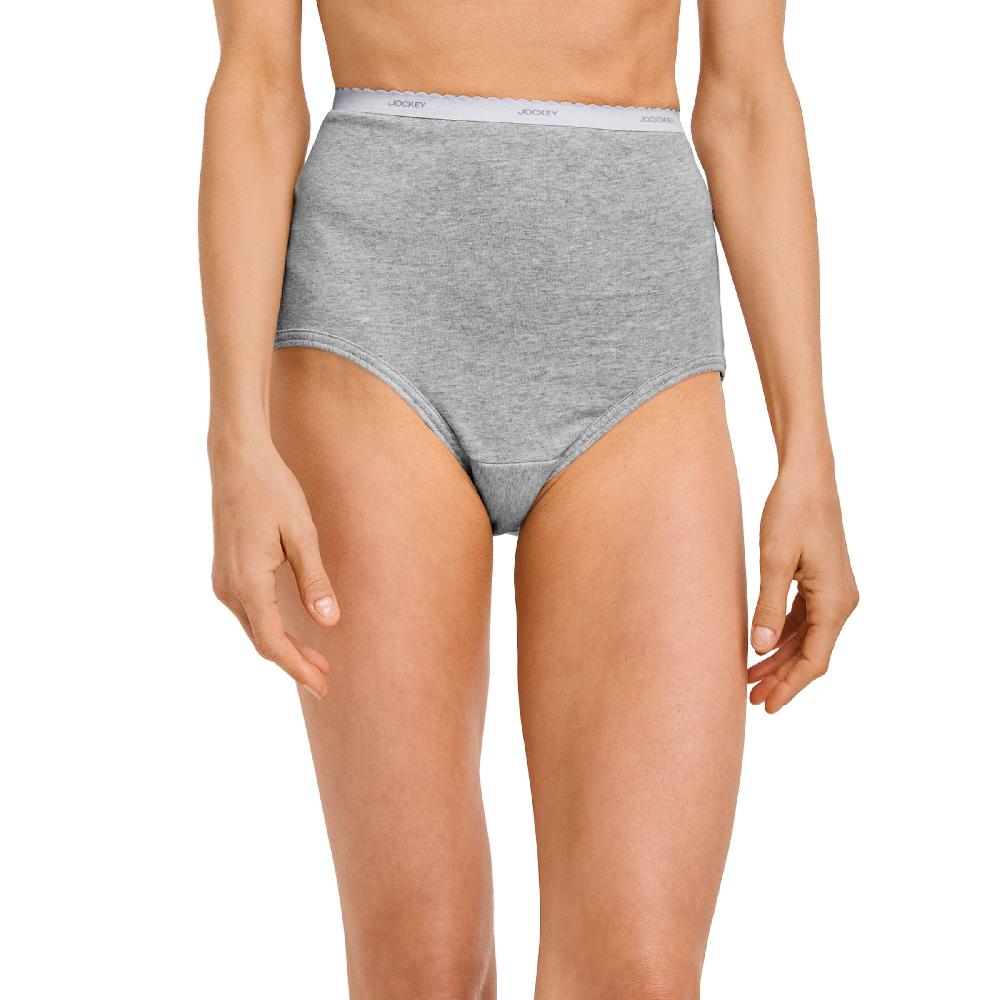 Jockey Women's Underwear Classic Brief - 3 Pack 5 Simple Stripe