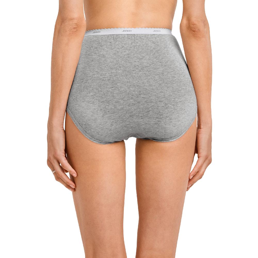 Jockey Women's Underwear Classic Brief - 3 Pack 5 Simple Stripe
