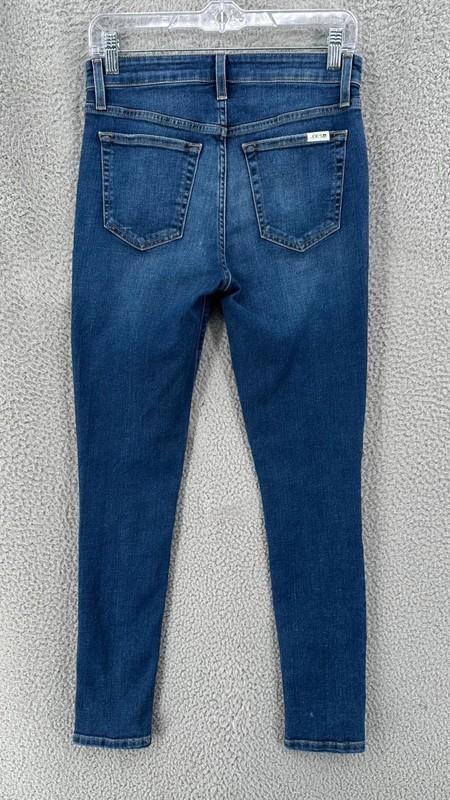 Joe's Jeans High Rise Skinny Ankle Button Fly Women's Size 27 Stretch Blue 11067