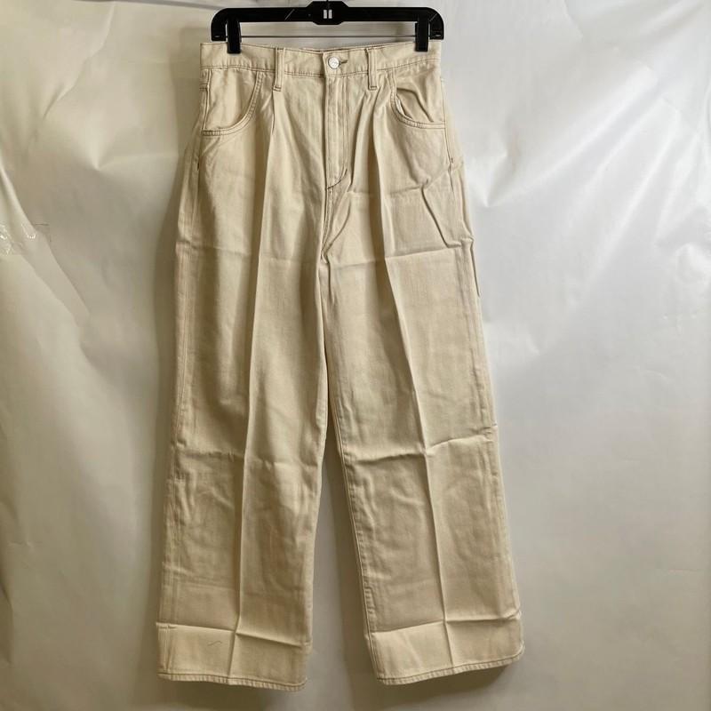 JOE'S The Pleated Wide Leg Ankle Jeans Women's Size 29 Natural