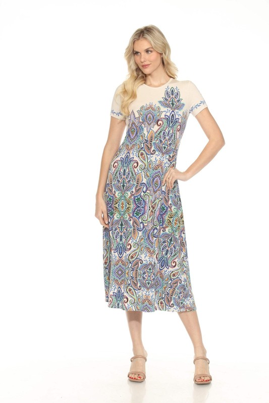 Johnny Was The Janie Favorite Cap Sleeve Dress T38025-2