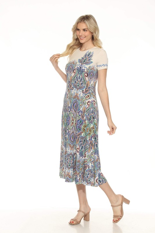Johnny Was The Janie Favorite Cap Sleeve Dress T38025-2