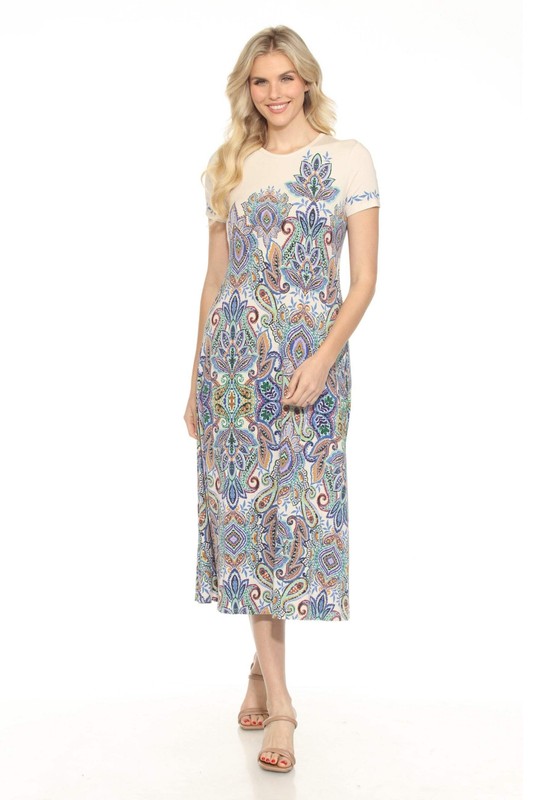 Johnny Was The Janie Favorite Cap Sleeve Dress T38025-2