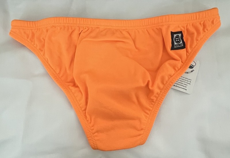 Jolyn Bikini Swim Bottom Large Europe Style Orange (Citrus) New With Tags