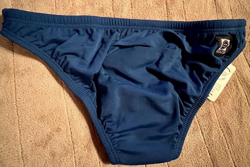 Jolyn Bikini Swim Bottom MIDL Style Deep Blue Sea Medium New With Tags
