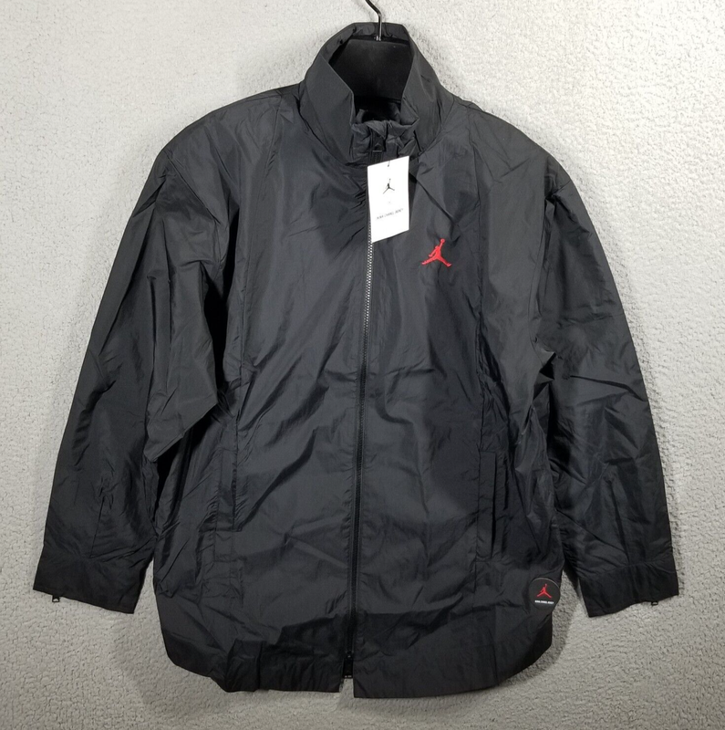 Jordan X Nina Chanel Abney Women's M Jacket Black University Red Nike DO4152-010