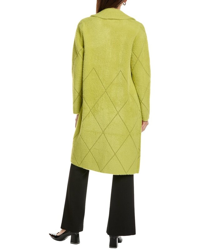 Joseph Ribkoff Fuzzy Eyelash Coat Women's