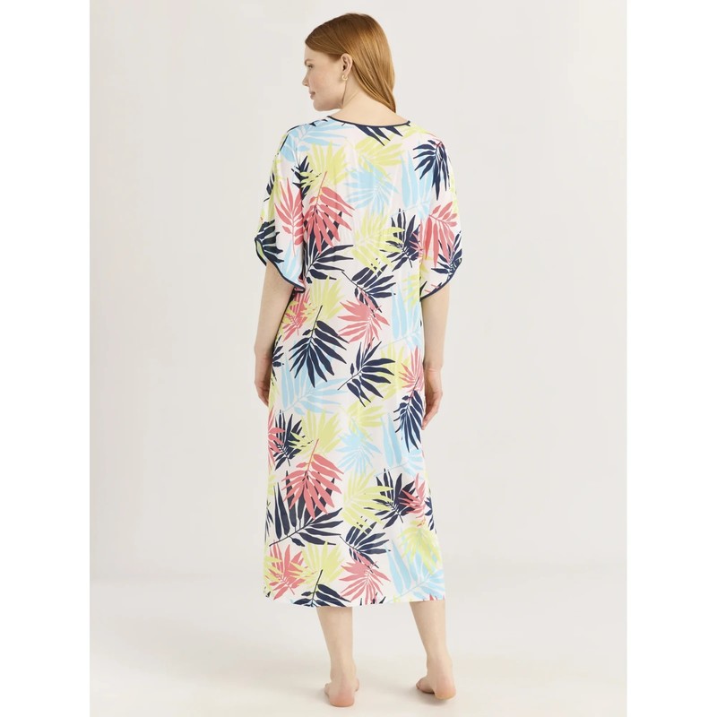 Joyspun Sleep Caftan W/ Side Pockets 6 Patterns Sizes 2X 3X Or 4X NWT/NWOT