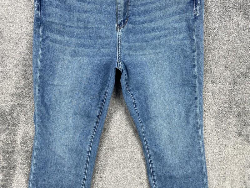 Judy Blue Capri Jeans Womens 14W Blue Skinny Fit Stretch Denim 5-Pocket JB78101