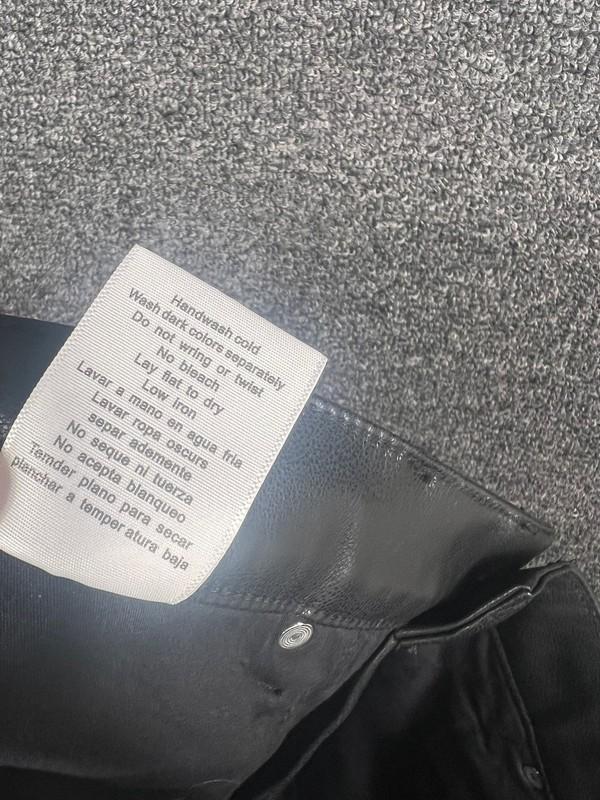 Judy Blue Faux Leather Jeans Womens Size 20W Black Tummy Control High Rise NWT