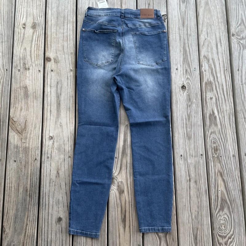 Judy Blue High Rise Skinny Fit Jeans Dark Blue Women's 7/28