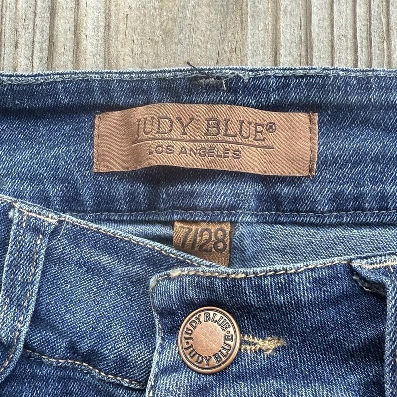 Judy Blue High Rise Skinny Fit Jeans Dark Blue Women's 7/28
