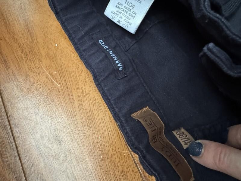 Judy Blue Jeans Womens Size 11/30 Airplane Mode Navy High Ri Pull On Drawstring